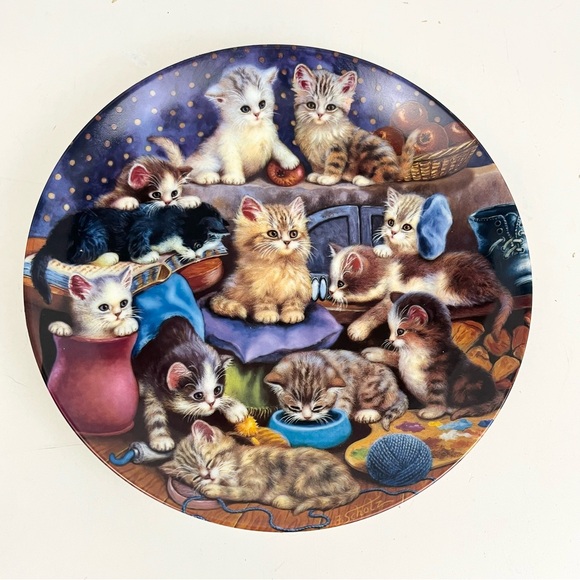 Vintage “Frisky Business” Litter Rascals Collectors Plate - Picture 1 of 7